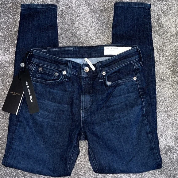 Rag & Bone Mid Rise Ankle Skinny - Picture 3 of 4